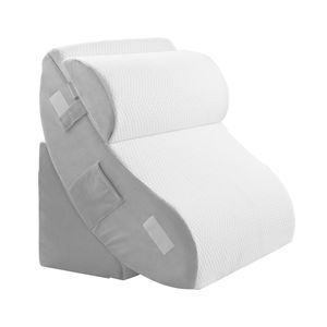 Juego de 4 Almohadas Ortopédicas Ajustables en Forma de Cuña, Soporte Postoperatorio para Piernas, Cuello, Hombros y Espalda - Product Image 1