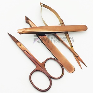 Pince à épiler légère à pointe inclinée en acier inoxydable or rose, personnalisable, pour sourcils et cils, idéale pour la beauté – Meilleures ventes - Product Image 5