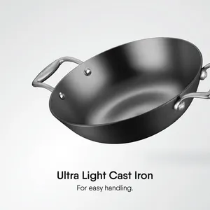Olla de Hierro Fundido de Alta Calidad de 22 cm, Serie Nitrilo, Antiadherente, para Cocina de Gas e Inducción, Uso Diario en la Cocina - Product Image 4