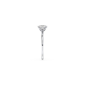 Bague solitaire en or massif 14 carats avec diamant de laboratoire certifié REYES IGI, diamant HPHT CVD, pour fiançailles - Product Image 5