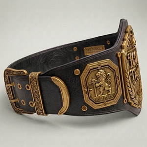 Cinturón de Campeonato de Boxeo, Diseño de Primera Calidad, Artesanía Elegante, Construcción Duradera, Perfecto para Premios de Eventos - Product Image 3