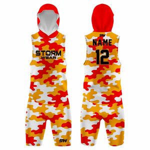 High Quality Manufacture 7on7 Compression <b>Shorts</b> Sets Custom Sublimated 7v7 Football Uniform Team Logo 7v7 Flag Uniform - Product Image 3