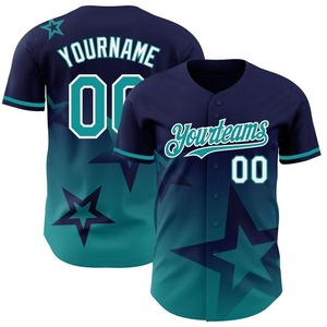 Maillot de baseball/softball personnalisé pour adultes, manches courtes, imprimé, respirant, léger, pour le sport, vente en gros - Product Image 3