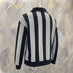Camiseta de Rugby a Rayas Snowgrace, Manga Corta, Logotipo Bordado, Cuello en V, Corte Holgado, Transpirable, Ropa Unisex para Primavera/Verano - Product Image 6