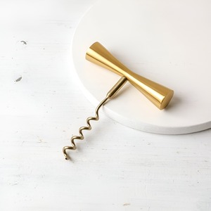 Nuevo Abrebotellas en Forma de T, Chapado en Oro, de Metal con Diseño Moderno, Perfecto para Bartenders y Bodas, Herramienta Útil - Product Image 3