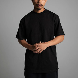T-shirt respirant coupe ample 7,5 oz, sérigraphié, épais, avec étiquette de marque en gros, emballage en polybag personnalisé - Product Image 1