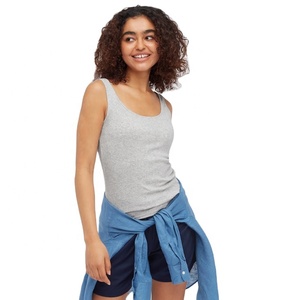 Débardeur en coton respirant à séchage rapide pour femme, design hip-hop, couleurs personnalisées, logo personnalisé, col rond - Product Image 1