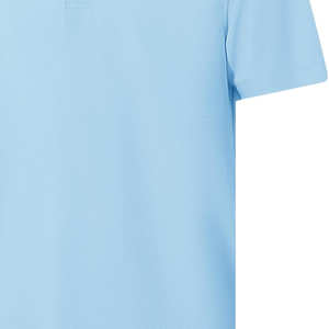 เสื้อโปโลชาย สีฟ้าอ่อน ปกติดกระดุม ชายเสื้อผ่า แขนสั้น สไตล์ลำลอง ธุรกิจ กอล์ฟ ระบายอากาศได้ดี - Product Image 4