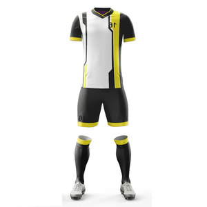 Uniforme de Fútbol con Conjunto de Camiseta y Pantalones Cortos para Entrenamiento, Uniforme Multicolor Combinado para Baloncesto, Rugby y Otros Deportes - Product Image 2