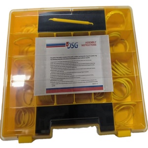 Vente en gros à chaud 4C8253 Kit de joints toriques 149 pièces en caoutchouc NBR jaune Boîte de joints toriques <span class=keywords><strong>4C</strong></span>-8253 Kit de joint torique de réparation hydraulique pour pelle - Product Image 1