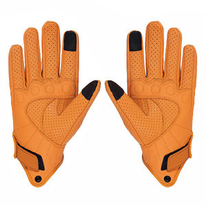 Guantes de Motocicleta Profesionales de Protección al por Mayor, con Pantalla Táctil, Logotipo Personalizado, de Cuero, para Carreras de Motos y Deportes de Motor - Product Image 3