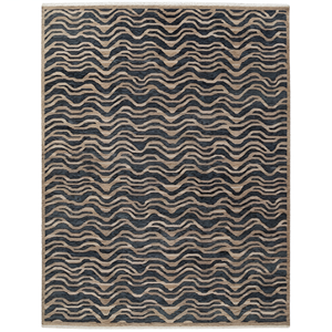 Tapis noué fait main, motifs médaillon turcs vibrants en laine/soie, écologique, antidérapant, résistant à la saleté, adapté aux animaux domestiques, 1 pièce - Product Image 1