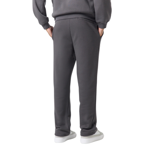 Mens Full <b>Zip</b> <b>Hooded</b> Tracksuit With Straight Leg Trousers Relaxed Fit Casual Travel Wholesale Custom Two Piece Clothing Set OEMs - Product Image 5