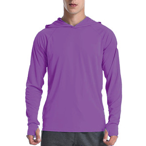 Vêtements à manches longues pour la chasse et la randonnée, fabrication en gros de sweats à capuche de pêche pour hommes - Product Image 2