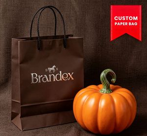 Bolsas de Compra de Papel Ecológicas de Lujo, Bolsas Promocionales Personalizables de Primera Calidad con Diseño de Rosas, Marca OEM/ODM - Product Image 1