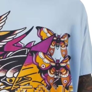 Camiseta Gráfica para Hombre, Venta al por Mayor, Impresión Personalizada, Algodón, Corte Holgado, Manga Corta, Ropa Casual de Moda Urbana - Product Image 4