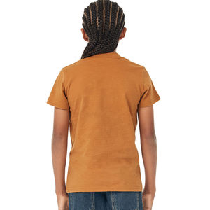 เสื้อยืดเด็กถักนิตติ้งสำหรับฤดูร้อน พิมพ์ลายดิจิตอลแบบนุ่ม ระบายอากาศได้ดี ขนาดเด็ก  รับผลิตตามแบบ (OEM) พร้อมสกรีนโลโก้ - Product Image 5