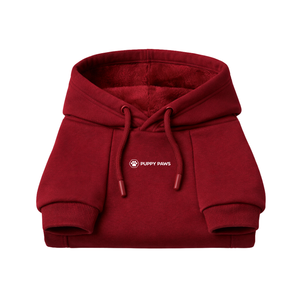 เสื้อฮู้ดดี้สำหรับสุนัข Puppy Paws ผ้าฟลีซนุ่ม เสื้อกันหนาวมีฮู้ด อุ่นสบาย เหมาะสำหรับสุนัขขนาดเล็กถึงกลาง ใส่ได้ทั้งในบ้านและนอกบ้าน - Product Image 6