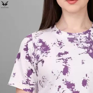 Top Trendy Product Women Sublimation Print Fitness Jogging Wear Highest Quality Casual Fitness Wear T Shirts And Shorts <b>Sets</b> - Product Image 5
