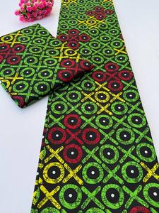 Tela de Algodón con Estampado Africano Ankara para Coser Ropa, Manualidades y Moda, por Hitjem Export Island Supplier - Product Image 1