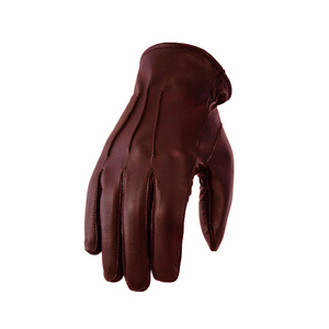 New Style Hot Selling Good Quality Comfortable Light Weight Leather Elastic Cuff Unisex Custom Premium Leather Driving <b>Gloves</b> - Product Image 2