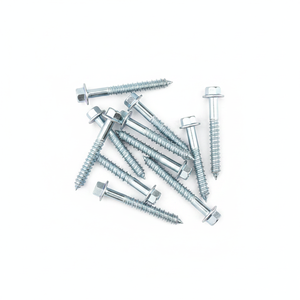 Tornillo de Cabeza Hexagonal Externa de Acero al Carbono C1022/1018, Clase 4, Resistente a la Corrosión, Galvanizado en Caliente, Marca PDC, Modelo 4, Rosca para Madera - Product Image 2