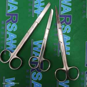 Tijeras Quirúrgicas de Acero Inoxidable, Manuales de Operación Estándar, BL/BL SH/SH SH/BB, Rectas y Curvas, Reutilizables - Product Image 1