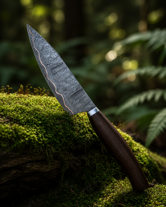 LEGACY BLADES Luxury Copper Damascus Steel Chef <b>Knife</b> Rosewood Handle Modern Ambidextrous Hand Forged Razor <b>Sharp</b> <b>Kitchen</b> <b>Knife</b> - Product Image 3