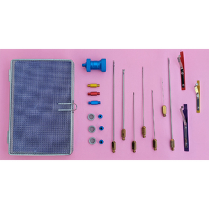 <b>Set</b> of 40 pcs of Liposuction cannulas for face and neck surgery. - Product Image 1