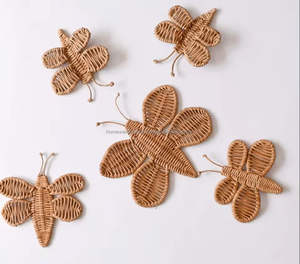 Fournisseur de décoration murale en rotin fait main en gros Art décoratif durable et écologique pour hôtel Resort Vietnam durable - Product Image 6