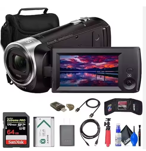 กล้องวิดีโอพกพา 100% DR-AX43 UHD 4K Handycam - Product Image 2