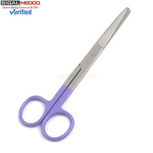 Tijeras Quirúrgicas de Acero Inoxidable de Alta Calidad, 5.5 Pulgadas, Rectas, Afiladas/Inocas, Instrumento Quirúrgico Manual con Certificación CE - Product Image 5