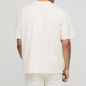 T-shirt 100 % coton pour homme, prix bas, vente chaude, logo personnalisé imprimé, coupe ample, t-shirt graphique pour vente en ligne - Product Image 2