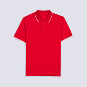 เสื้อโปโลผู้ชายทรงโอเวอร์ไซส์เทรนด์ใหม่ประจำฤดูร้อนปี 2026 ไหล่ตก ผ้าคอตตอนหนานุ่ม สไตล์วินเทจ สตรีทแวร์ เสื้อโปโลสำหรับตีกอล์ฟ - Product Image 2