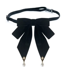 Nœud papillon uni pour homme, en satin de polyester brillant noir, avec sangle réglable, pour fête et mariage, vente en gros, ensemble cadeau, avec ceinture de smoking - Product Image 1