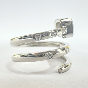 Anillo en Espiral con Diamante Cultivado en Laboratorio, Corte Radiante, 1.25 CTW, Certificado IGI, Platino Sólido PT950, Engaste de Bisel, Joyería - Product Image 5