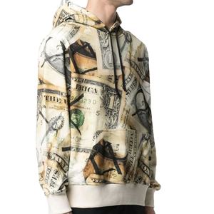 เสื้อมีฮู้ดแบบสวมหัวพิมพ์ซับลิเมชันสำหรับผู้ชายขนาดพิเศษเป็นมิตรกับสิ่งแวดล้อม100% สำหรับฤดูหนาว - Product Image 2