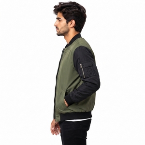 Blousons Bomber Homme Sur Mesure 2026 – Qualité Supérieure, Style Urbain, Service OEM Personnalisé à Prix Abordable - Product Image 3