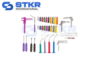 ชุดเครื่องมือผ่าตัด STKR INTERNATIONAL พร้อมคู่มือการใช้งาน ได้รับการรับรองมาตรฐาน CE ระดับ I ISO13485 ผลิตจากสแตนเลสสตีล สำหรับการผ่าตัด - Product Image 4