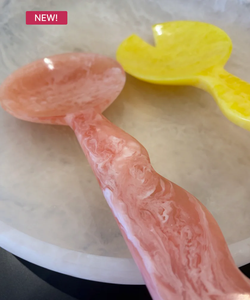 Latest Model Resin Salad Servers <b>Mirror</b> Polish Eco-Friendly Dishwasher Safe <b>Microwave</b> Safe Modern Party Home Kitchen Made India - Product Image 3