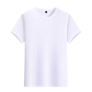 T-shirt d'été pour homme de haute qualité, coupe oversize, en tricot polyester/coton, avec logo imprimé et lettres, manches courtes, col rond, anti-boulochage - Product Image 2