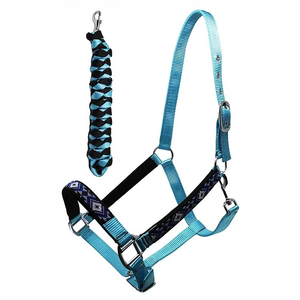 Leather Rope Westerner Horse <b>Halter</b> Metal Buckle-Durable Design Riding High Quality Customized Logo Brand Custom Packaging - Product Image 5