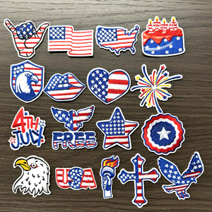 Écusson brodé personnalisé sur mesure pour fabricant, vente en gros, badge brodé personnalisé, thermocollant pour vêtements, écusson brodé avec logo personnalisé - Product Image 2