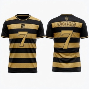 Camisetas de fútbol de poliéster sublimadas por completo para adultos y niños con su propio diseño, colores del equipo, nombre y números. - Product Image 2