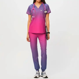EM Wholesale Custom Coat Woman Surgical <b>Doctors</b> Hospital Suit Men Clothes Women Nursing <b>Sets</b> Uniforms Medical Scrubs - Product Image 2