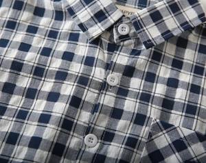 Camisa Escolar de Manga Larga con Botones para Niños, con Estampado Personalizado, Informal, Ecológica, Transpirable, 100% Algodón - Product Image 5