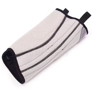 Genouillères de protection unisexe en nylon et coton épais, légères et de haute qualité, pour l'entraînement aux arts martiaux et les séances de gym - Product Image 6