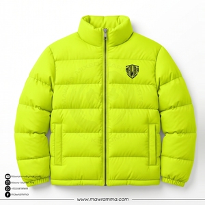Mawra – Manteau d'hiver matelassé personnalisé avec logo pour homme, veste chaude matelassée, streetwear d'extérieur, vêtements décontractés, fabricant de vêtements - Product Image 3