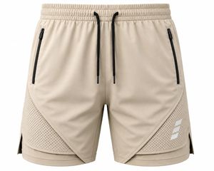 <b>Men's</b> High Quality Quick Dry Color Block Mid Waist Sport <b>Shorts</b> <b>Zip</b> <b>Pockets</b> Drawstring Mesh Panels Athletic Training Workout - Product Image 1