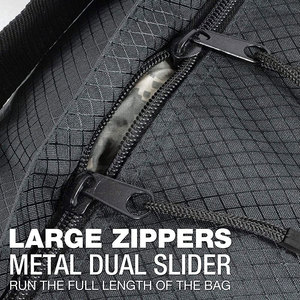 Custom Sports Bags Water Resistant <b>Textile</b> Expandable Storage Detachable Strap Brand Label Seams Practical Everyday Use - Product Image 5